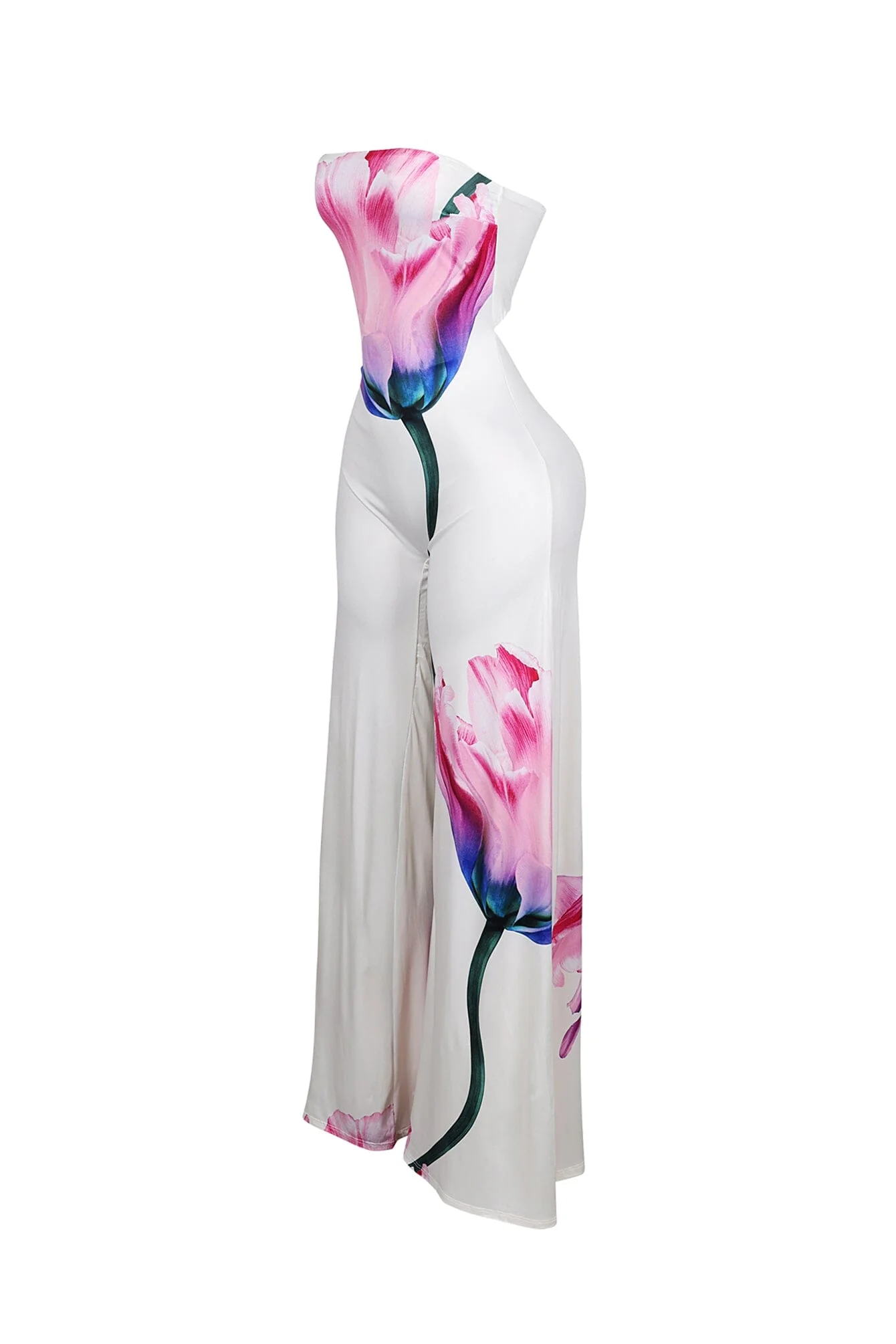 Weightless Bloom Print Tube Jumpsuit - Image 4