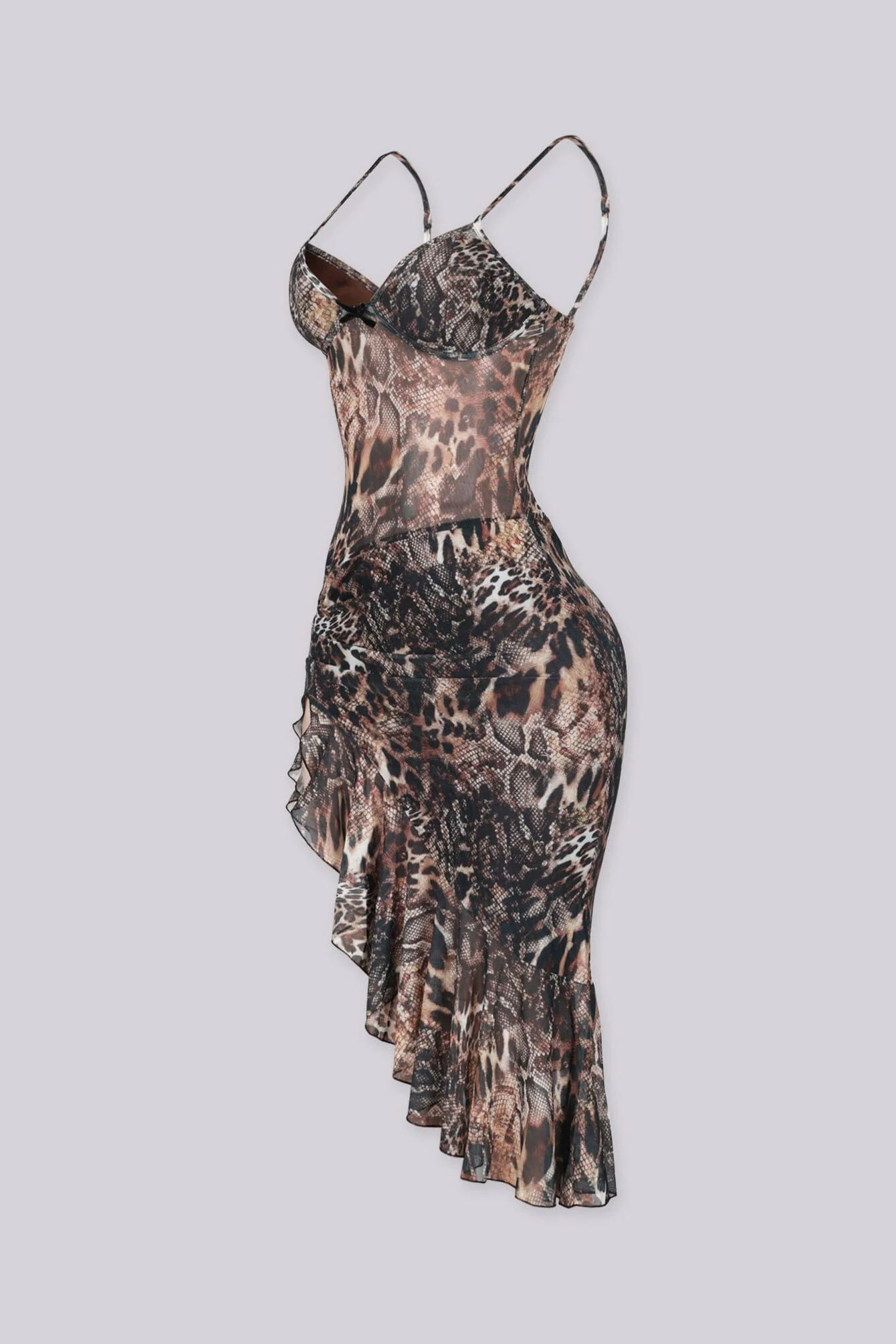 Wild Instinct Midi Dress - Image 4