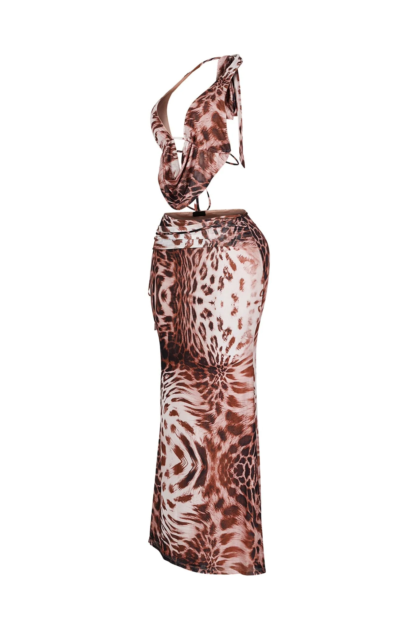 Wildmuse Halter Top & Skirt SET - Image 4