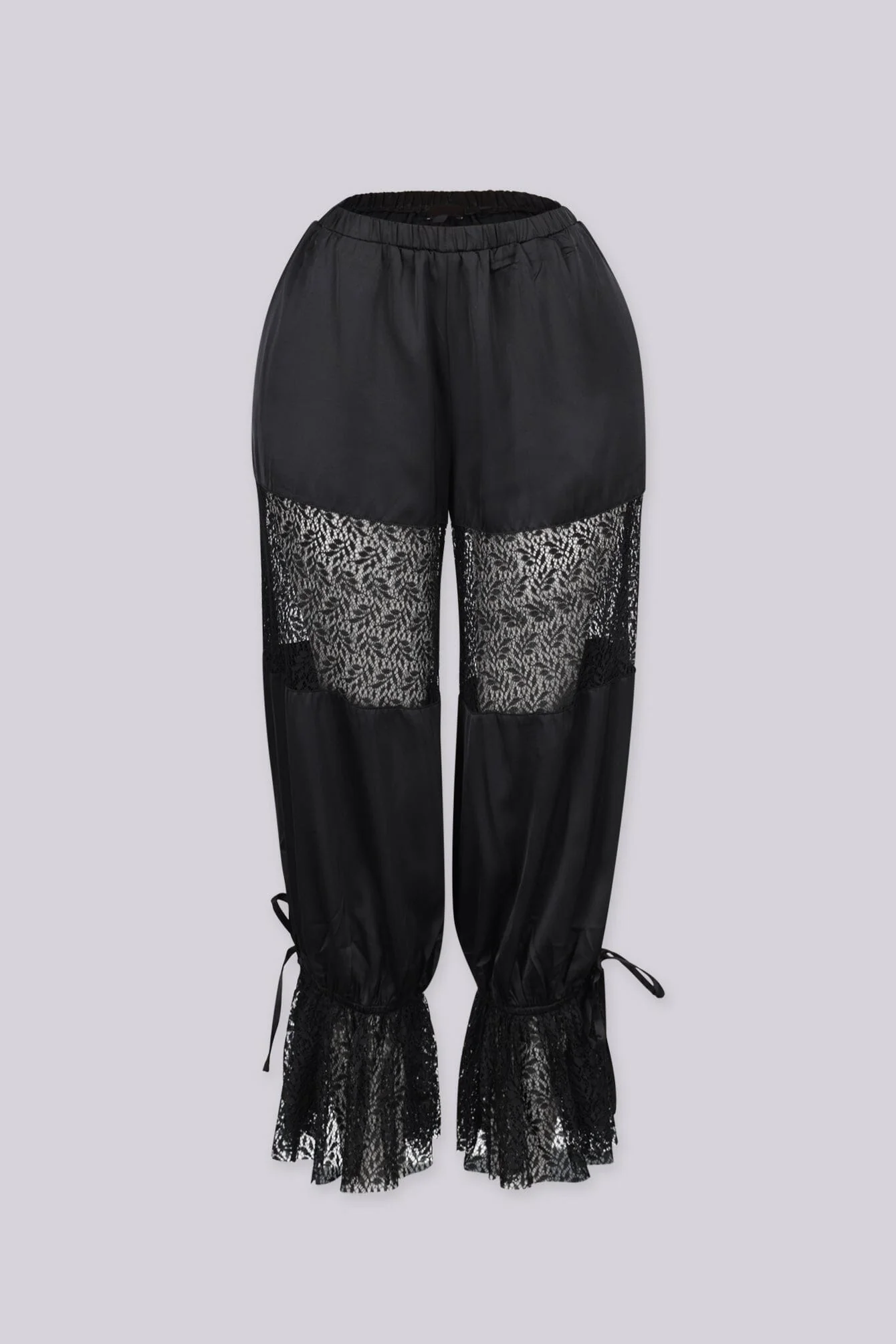 Xamira Lace Panel Capri Pants - Image 3