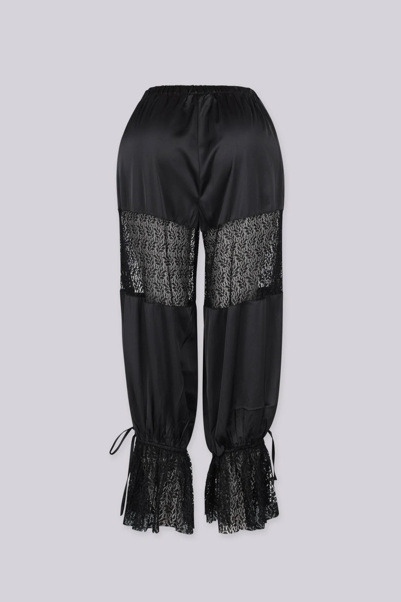 Xamira Lace Panel Capri Pants - Image 4
