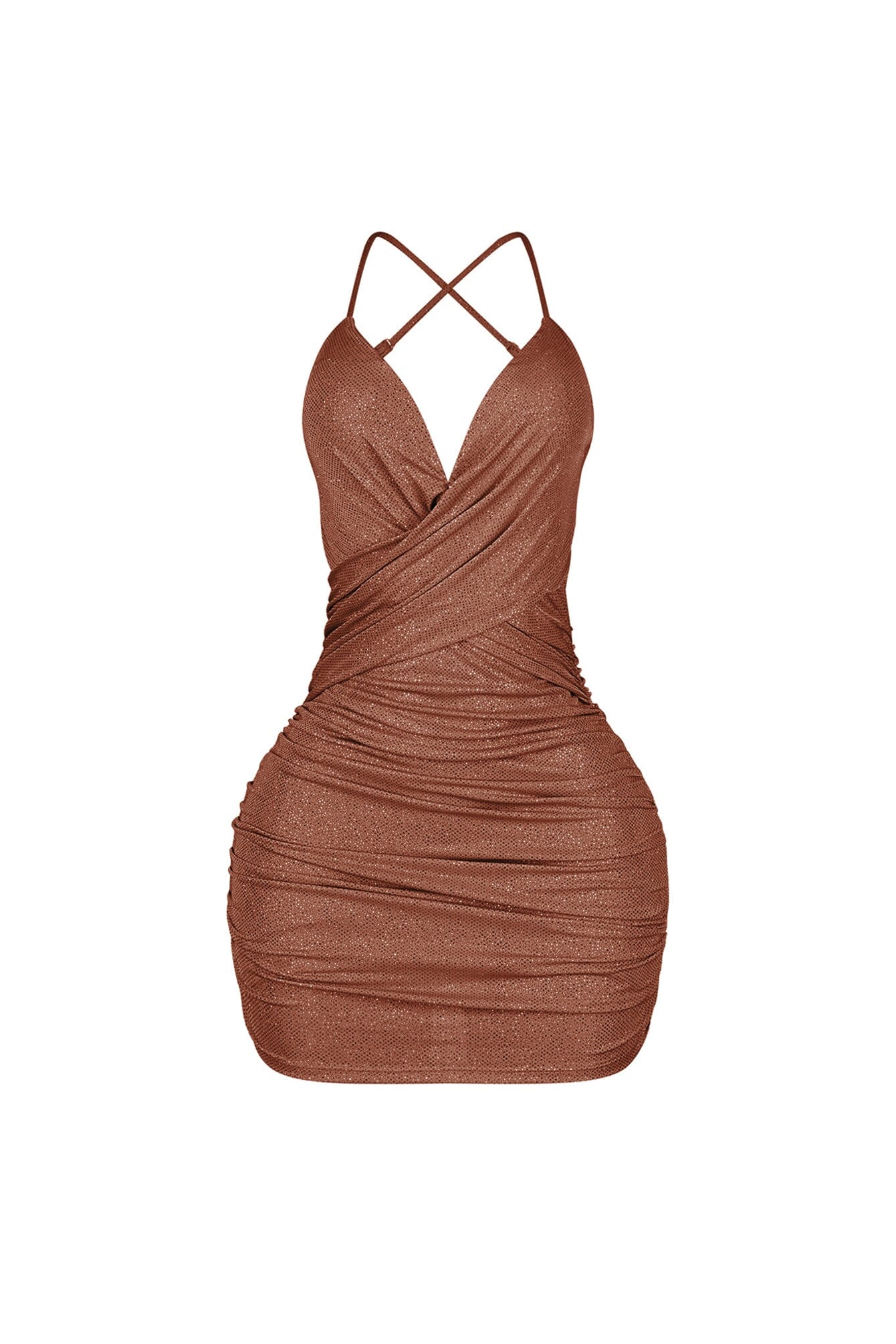 XOVA Club Slinky Mini Dress - Image 6