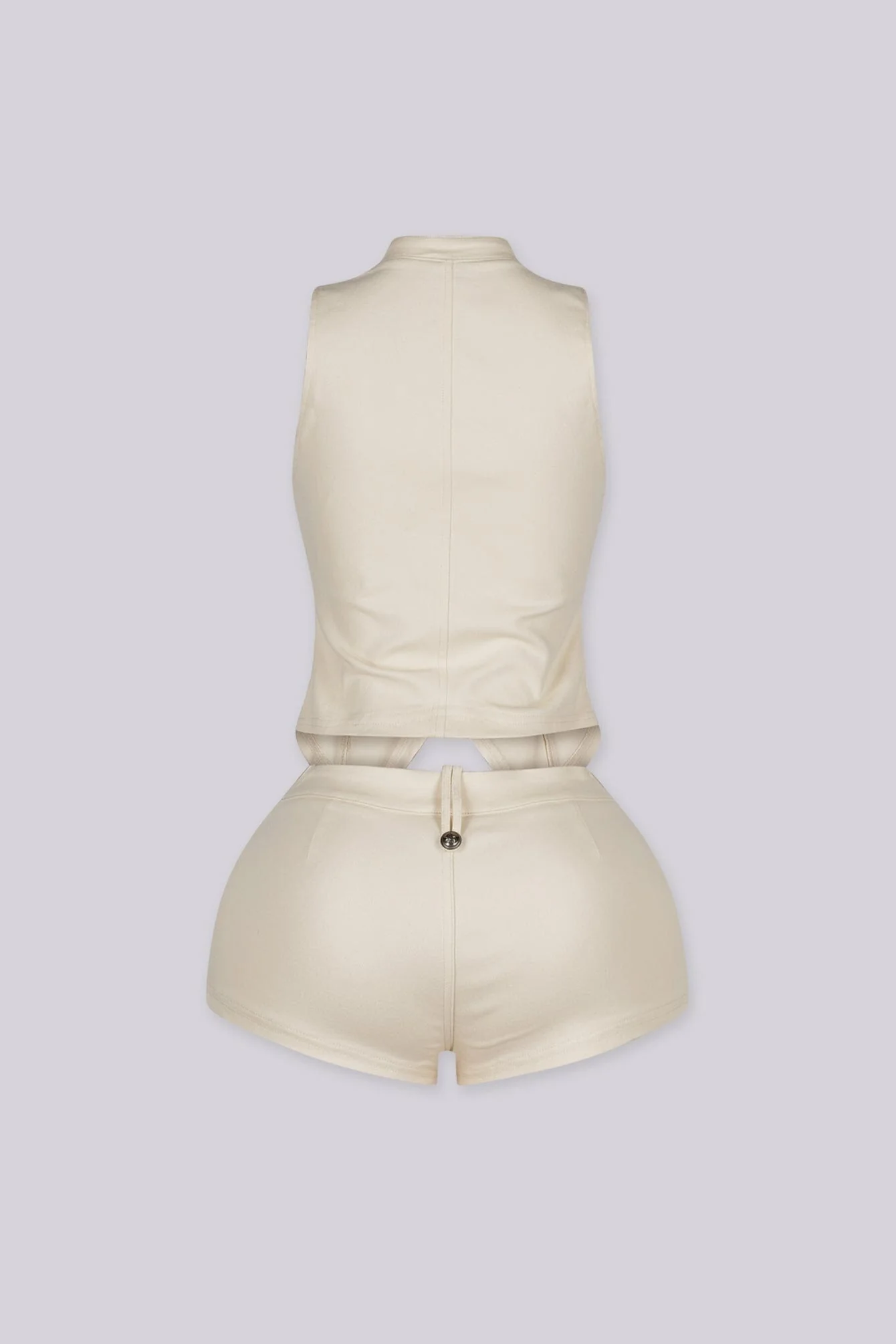 Yamika Military Chic Vest & Shorts SET - Image 6