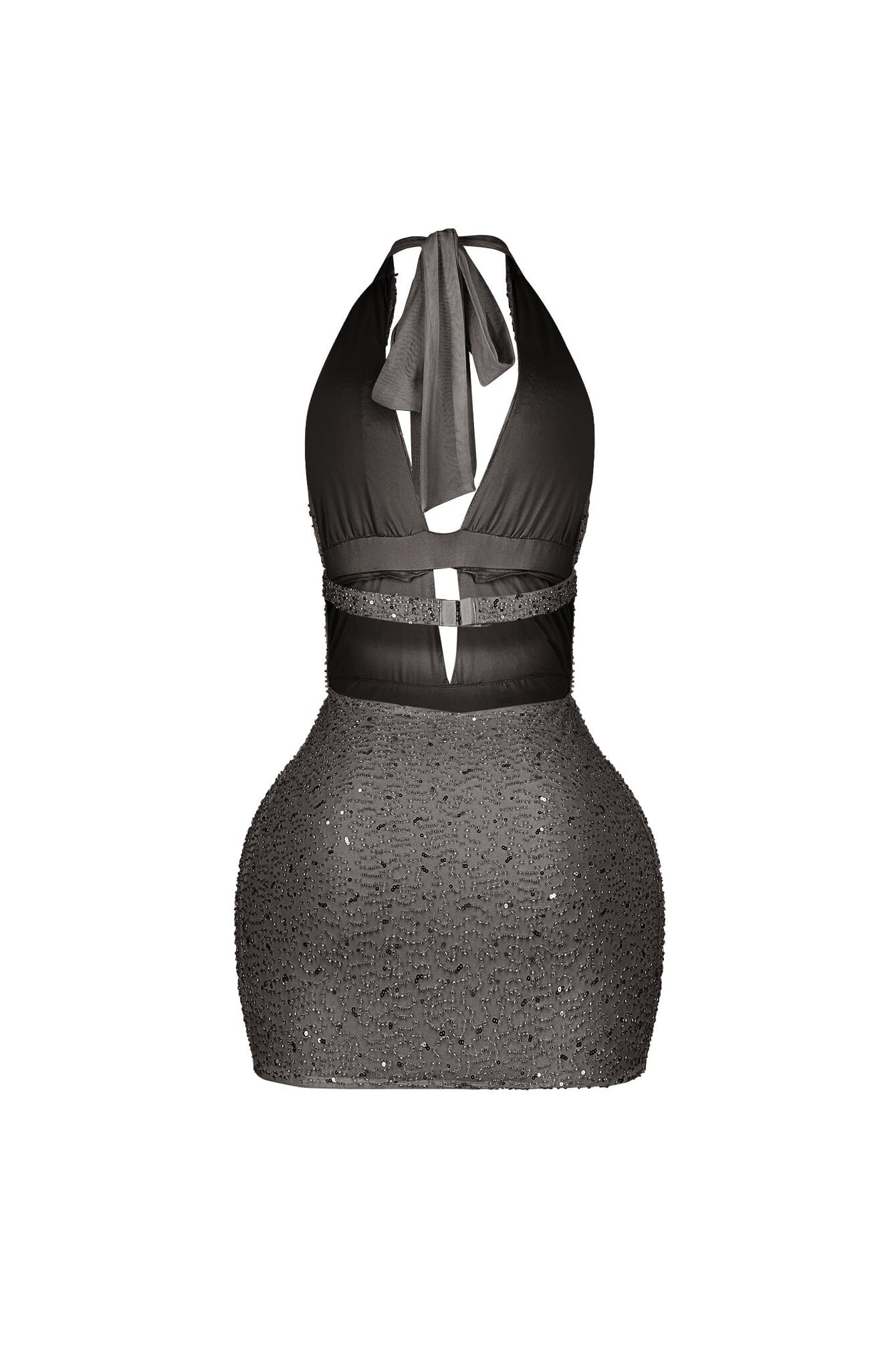 Yildiz Beaded Halter Dress - Image 10