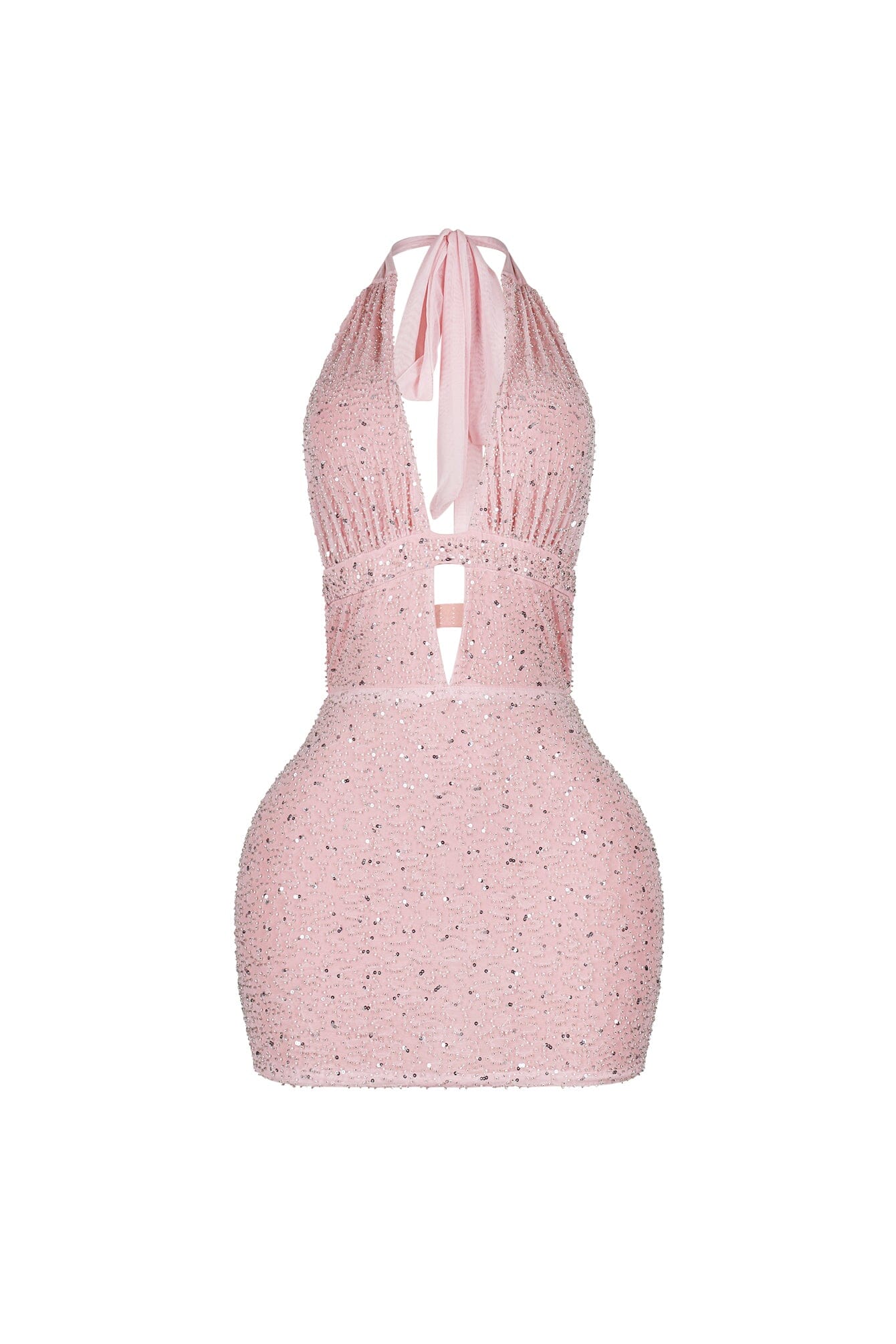 Yildiz Beaded Halter Dress - Image 6