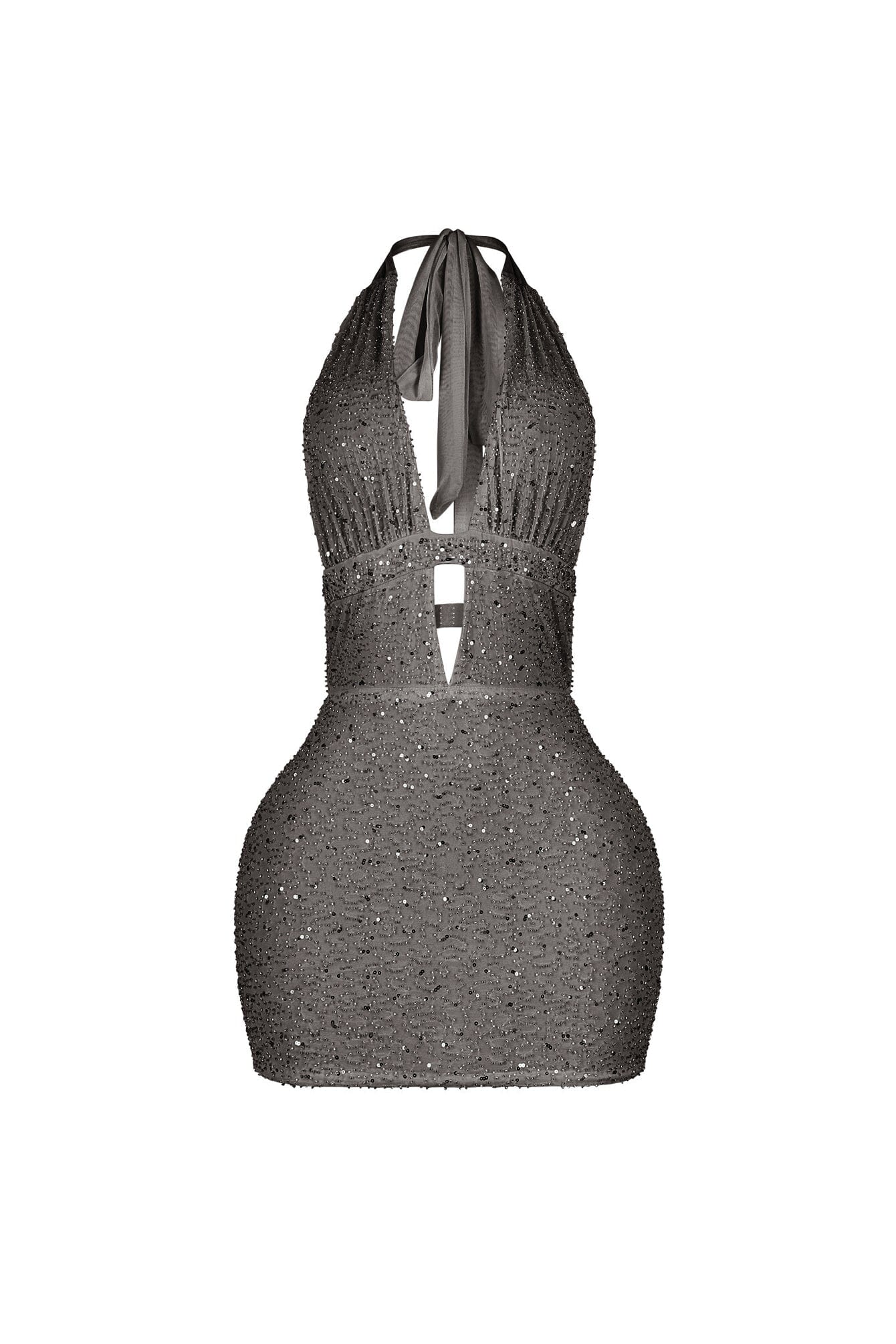 Yildiz Beaded Halter Dress - Image 7
