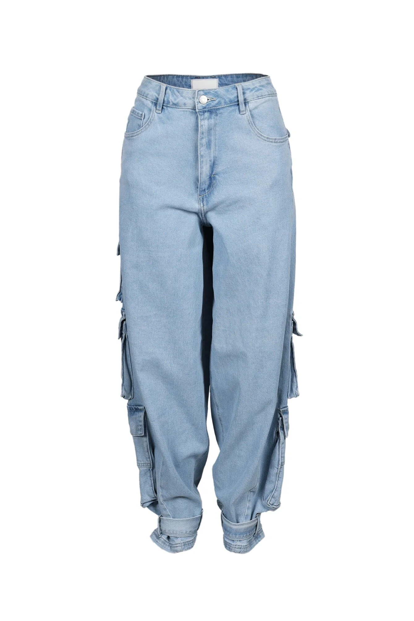 Yokohama High Waist Baggy Denim Jeans - Image 3