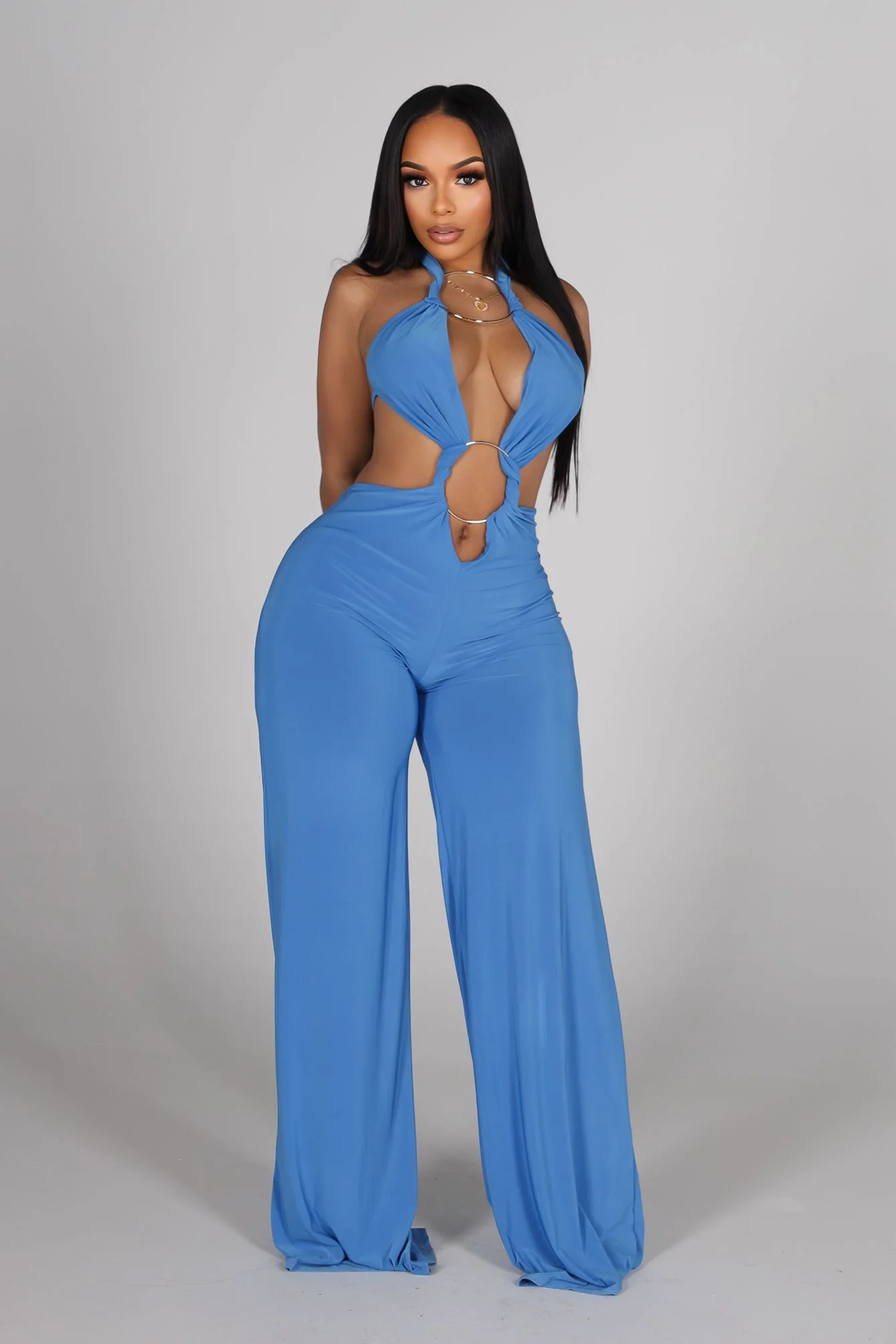 Zafira Link Detail Jumpsuit - Image 2