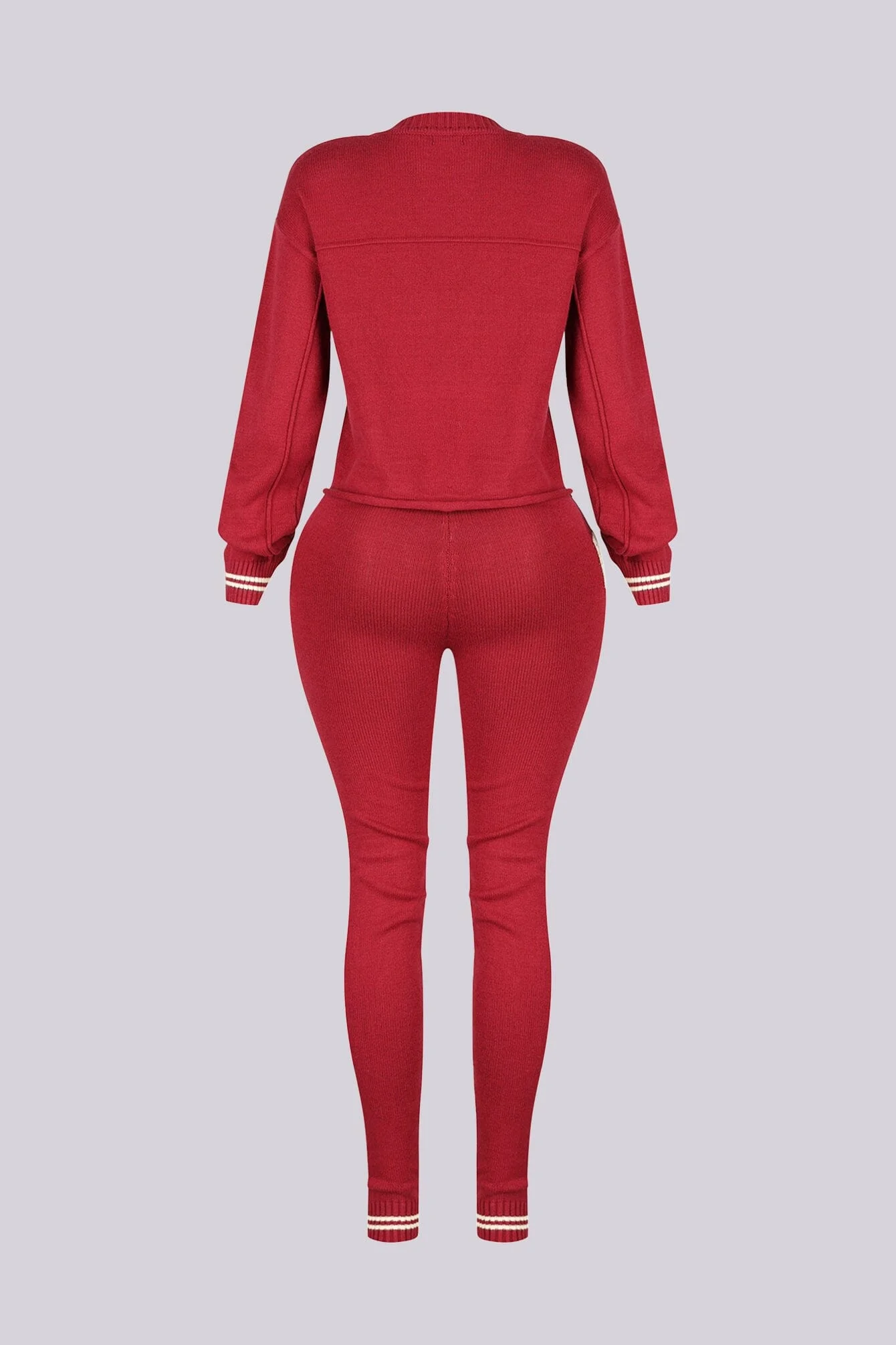 Zarah Knit 06 Graphic Top & Leggings SET - Image 14